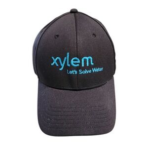 Under Armour Xylem Fitted‎ L/XL Men's Black Cap Let's Solve Water Logo